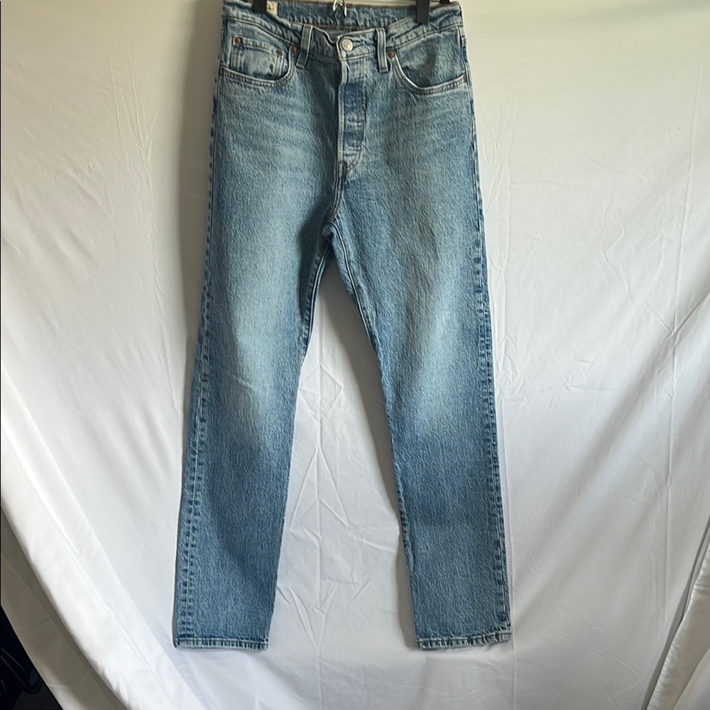 Levi's Blue Straight Leg Jeans with Vintage Appeal
